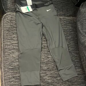 NIKE WOMEN'S PRO HYPERCOOL 3QT TIGHT XL NWT